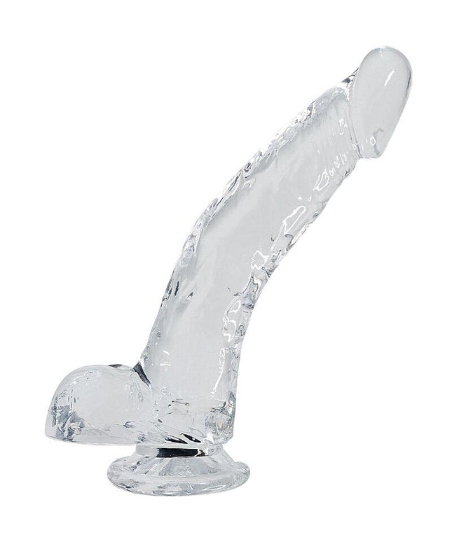 alive pene realistico stallone trasparente 22 cm