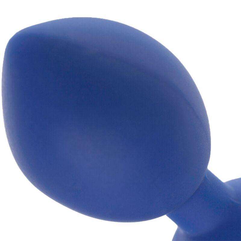 alive sfere anali in silicone blu triball 15 cm