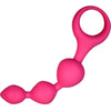 alive sfere anali in silicone triball rosa 15 cm