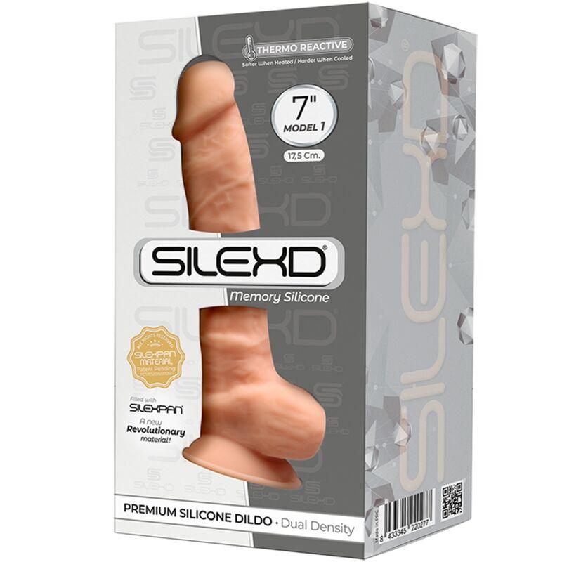 silexd modello 1 pene realistico premium silexpan silicone 17 5 cm