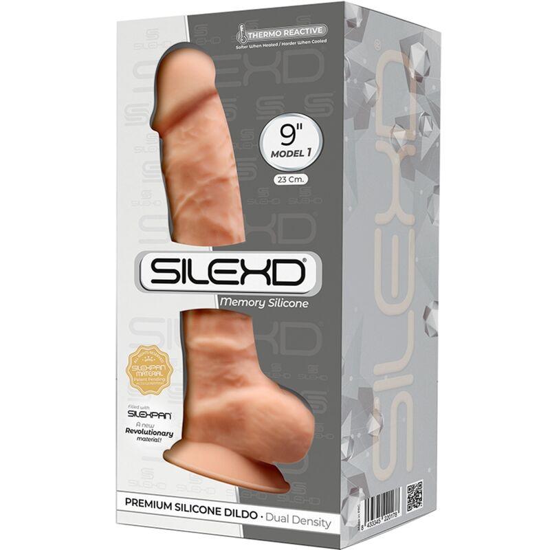 silexd modello 1 pene realistico premium silexpan silicone 23 cm