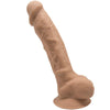 silexd modello 1 pene realistico premium silexpan silicone caramel 17 5 cm