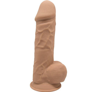 silexd modello 1 pene realistico premium silexpan silicone caramel 21 5 cm