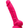 silexd modello 1 pene realistico premium silexpan silicone fucsia 20 cm