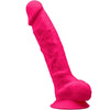 silexd modello 1 pene realistico premium silexpan silicone fucsia 23 cm