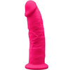 silexd modello 2 pene realistico premium silexpan silicone fucsia 23 cm