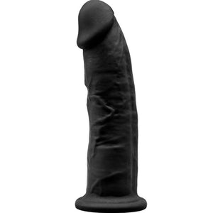 silexd modello 2 pene realistico premium silexpan silicone nero 15 cm