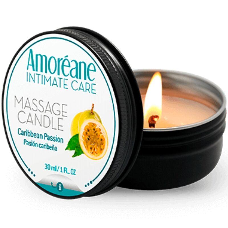 amoreane candela da massaggio caribbean passion 30 ml