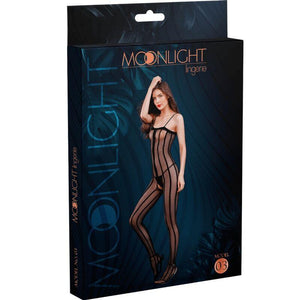 moonlight bodystocking modello 3 nero taglia unica