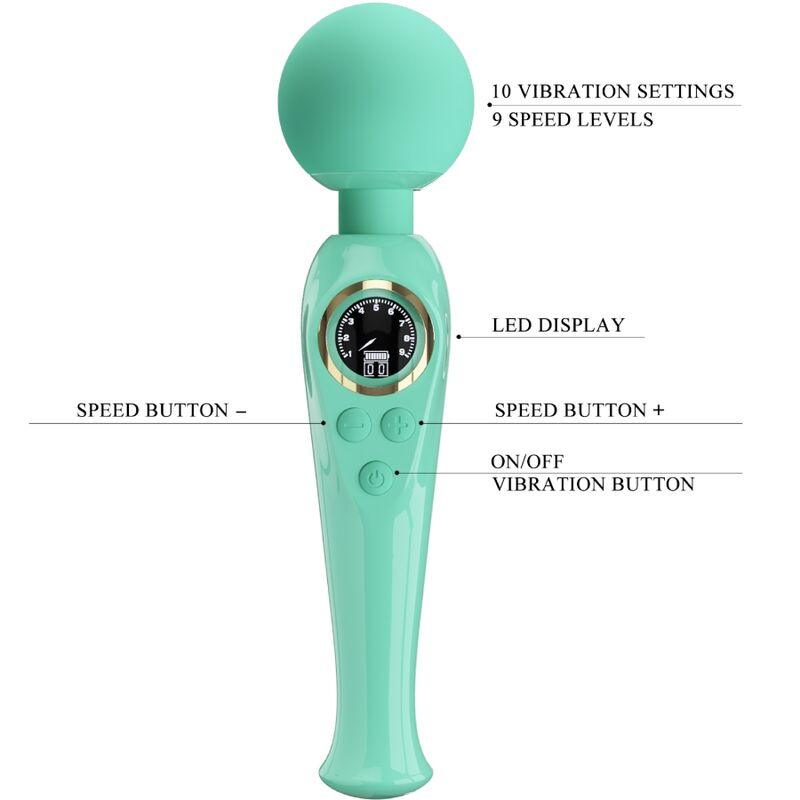 pretty love vibratore a bacchetta verde skyler