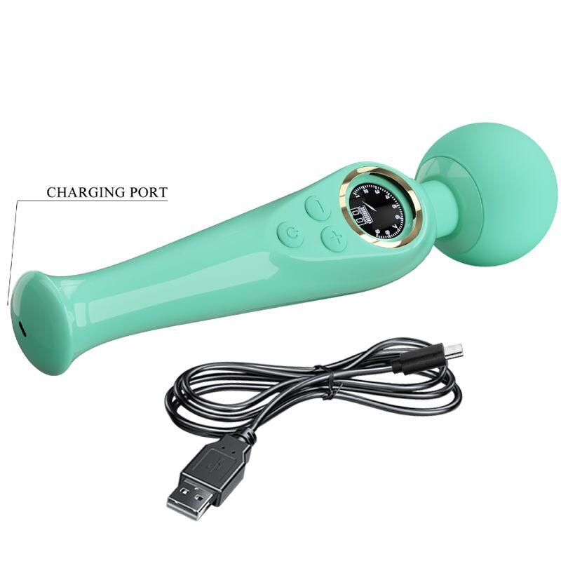 pretty love vibratore a bacchetta verde skyler