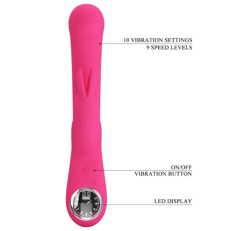 pretty love vibratore lamar rabbit e punto g rosa