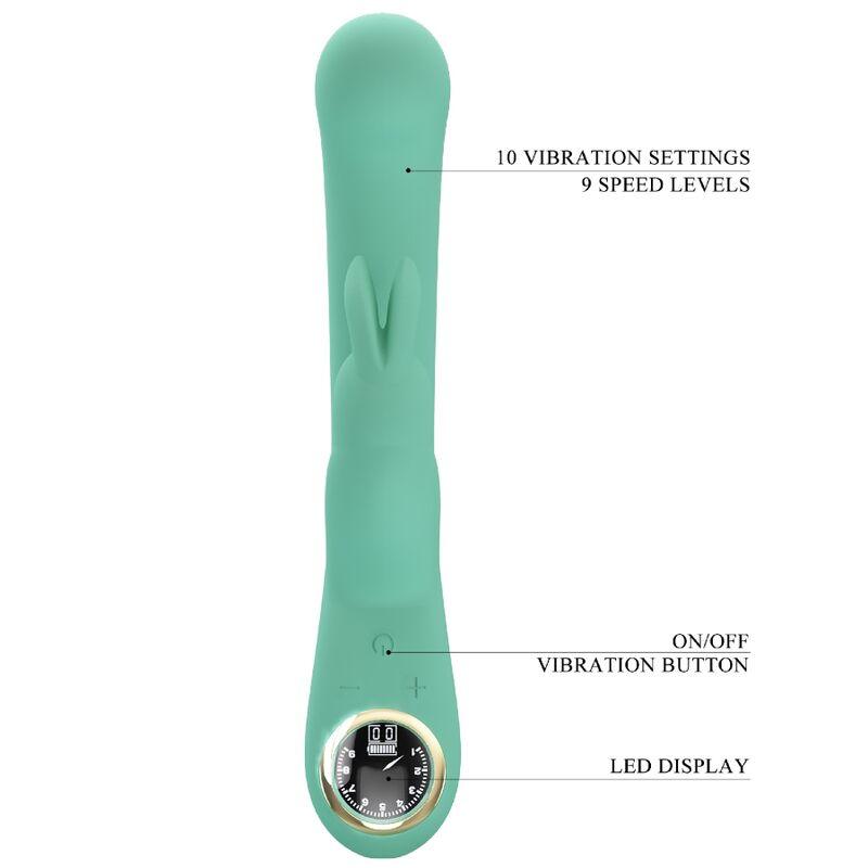 pretty love vibratore lamar rabbit e punto g verde