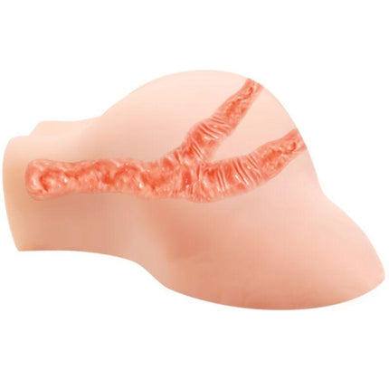 crazy bull vagina e ano con rete realistica con vibrazione
