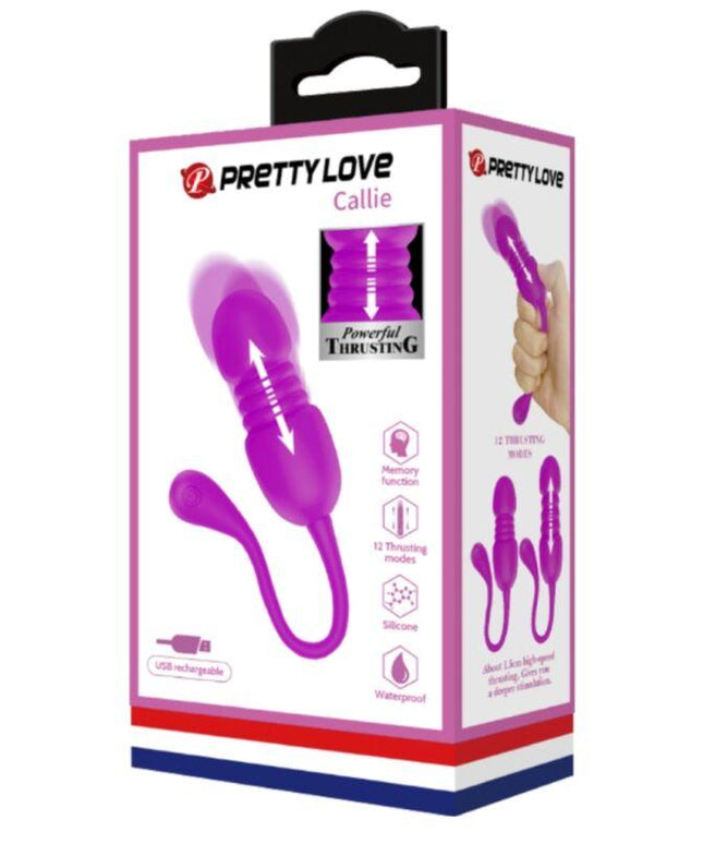 pretty love uovo vibrante ricaricabile callie viola