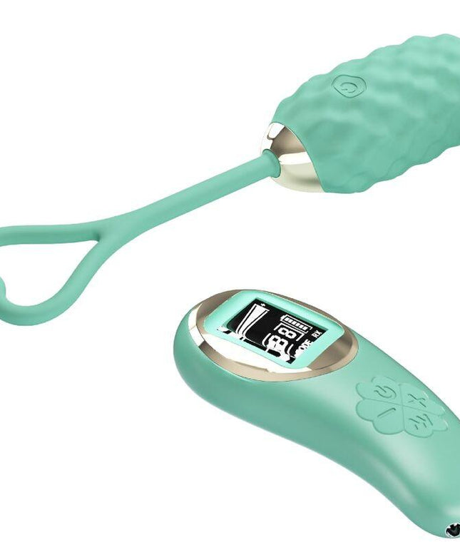 pretty love uovo vibrante con telecomando verde vivian