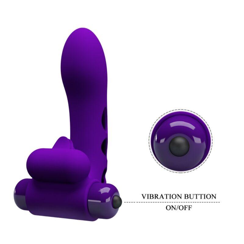 pretty love copertura per dita vibratore orlando viola