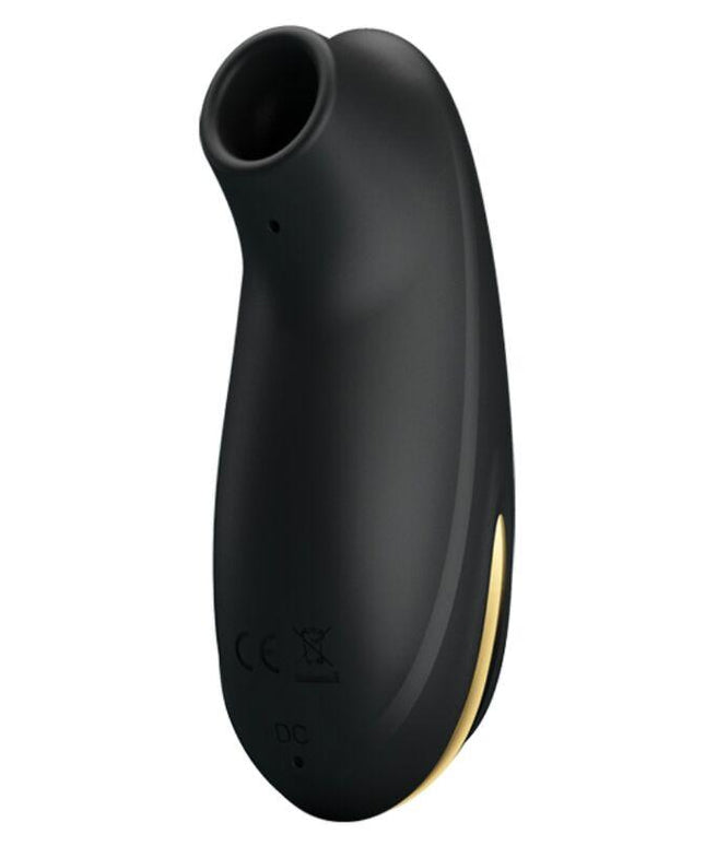 pretty love massaggiatore ad aspirazione di lusso ricaricabile nero