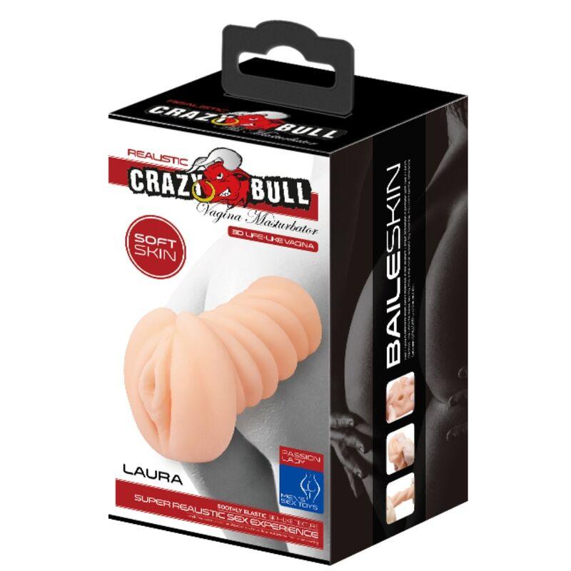 crazy bull masturbatore vagina portatile