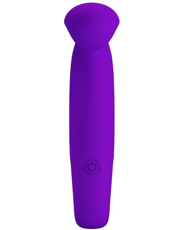 pretty love vibratore da dita ricaricabile gorgon viola