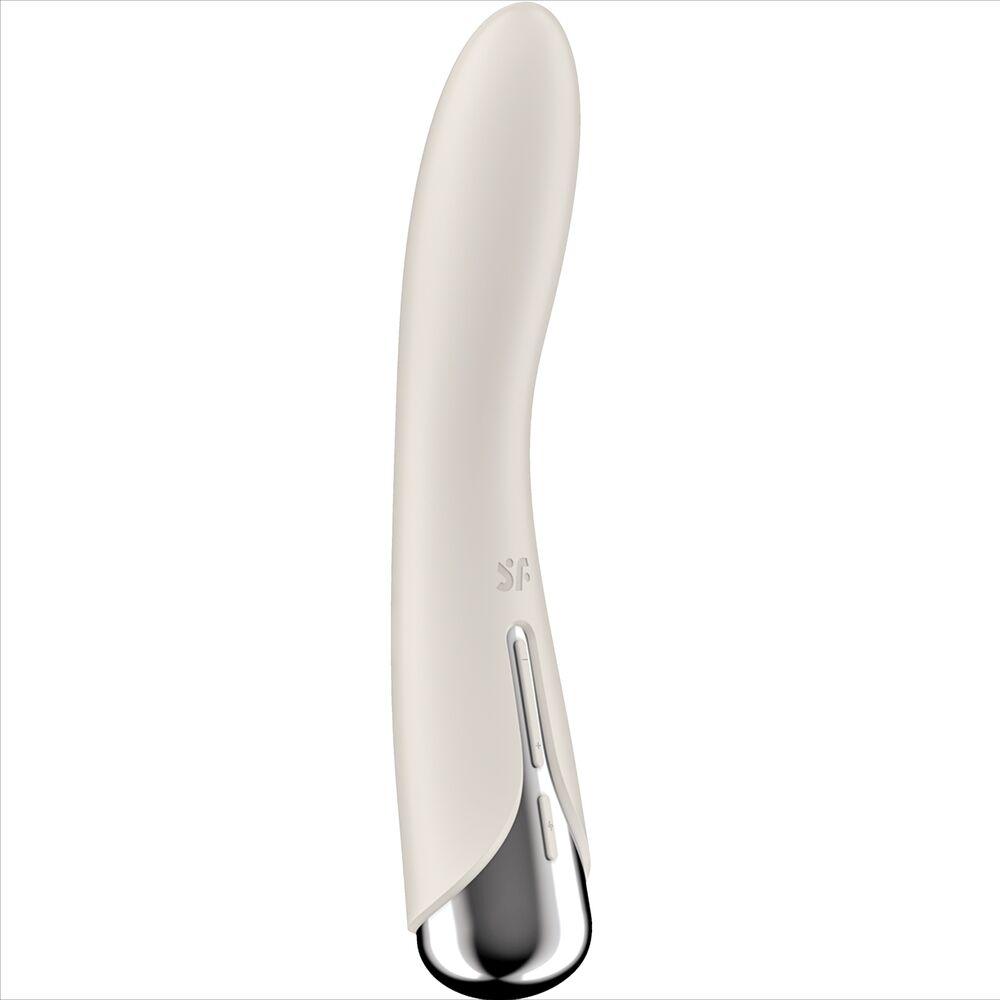 satisfyer spinning vibe 1 vibratore g spot rotator rosso