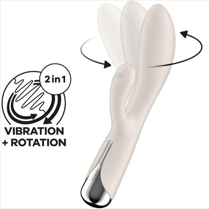 satisfyer spinning rabbit 1 clitoride e stimolazione del punto g rosso