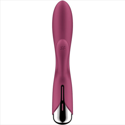 satisfyer spinning rabbit 1 clitoride e stimolazione del punto g rosso