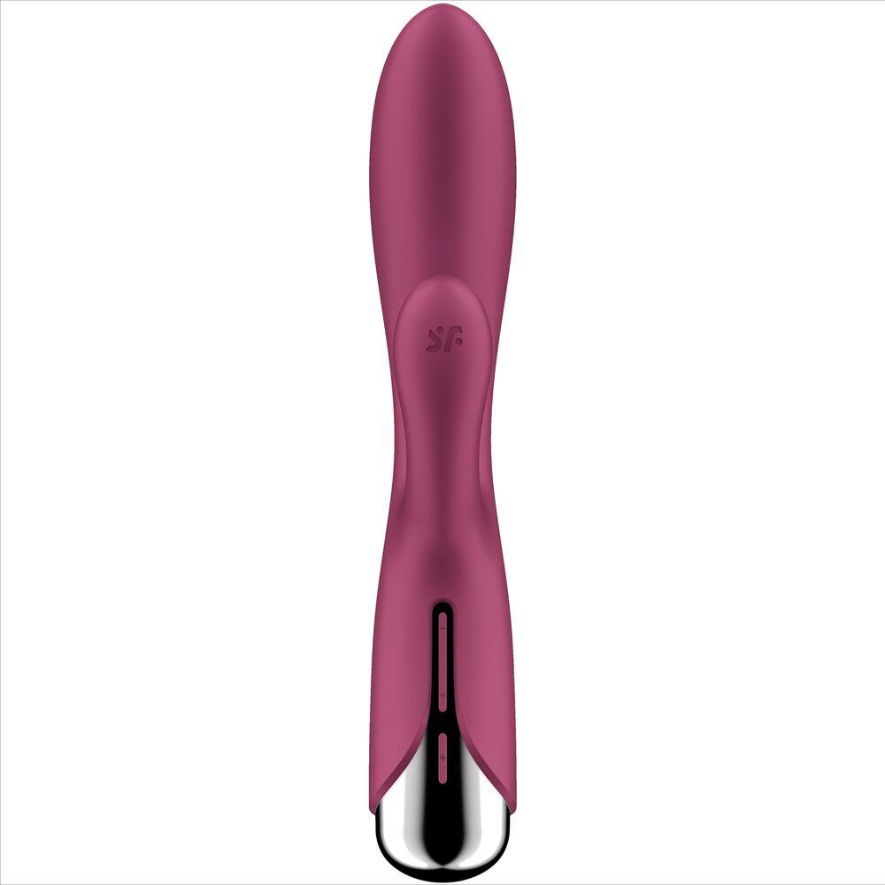 satisfyer spinning rabbit 1 clitoride e stimolazione del punto g rosso