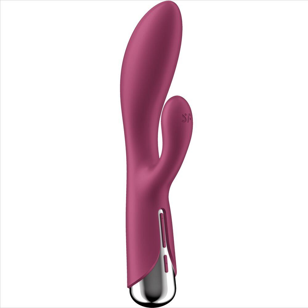 satisfyer spinning rabbit 1 clitoride e stimolazione del punto g rosso