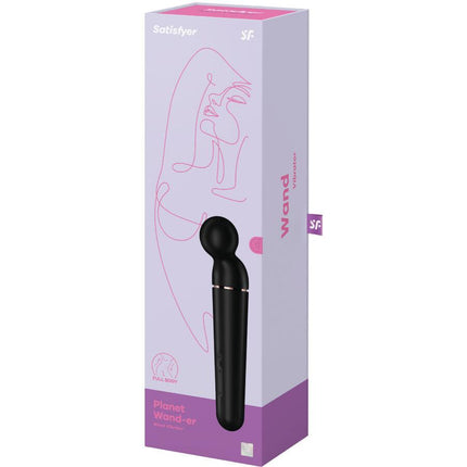 satisfyer massaggiatore vibratore planet wand er berry
