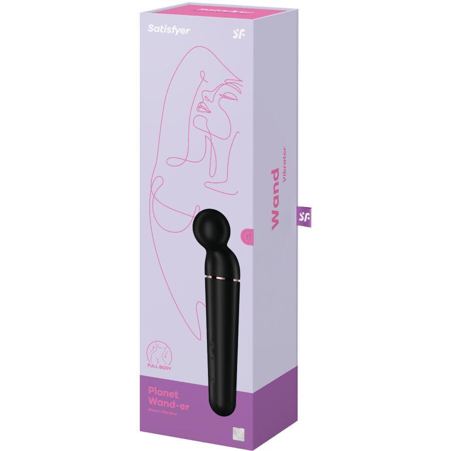 satisfyer massaggiatore vibratore planet wand er berry