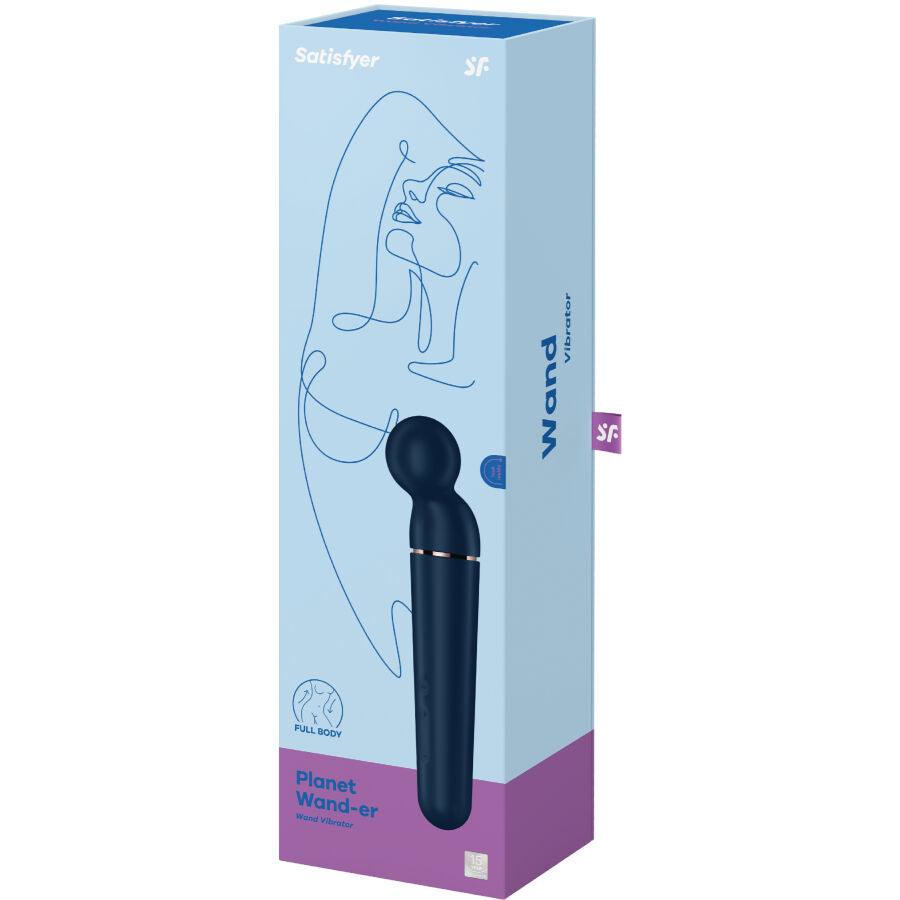 satisfyer massaggiatore vibratore planet wand er berry