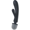 satisfyer massaggiatore vibratore coniglio triple lover rosa