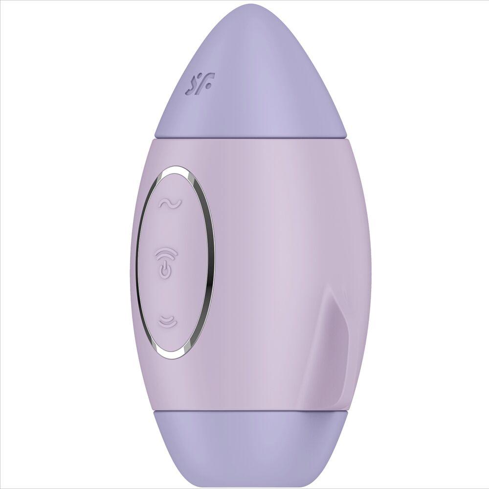 satisfyer mission control lilla piccolo vibratore a doppio impulso