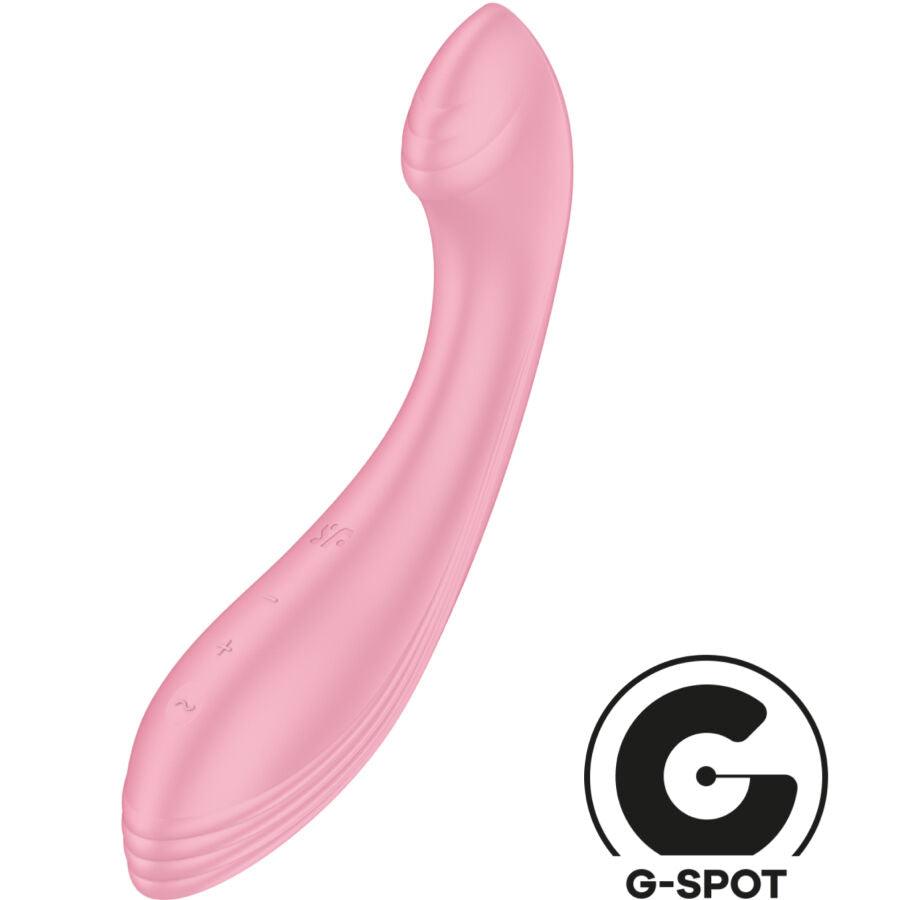 satisfyer g force stimolatore vibratore g spot rosa