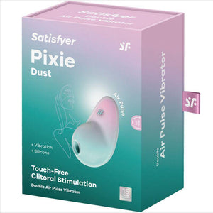 satisfyer stimolatore pixie dust lilac air pluse