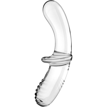satisfyer dildo doppio cristallo trasparente
