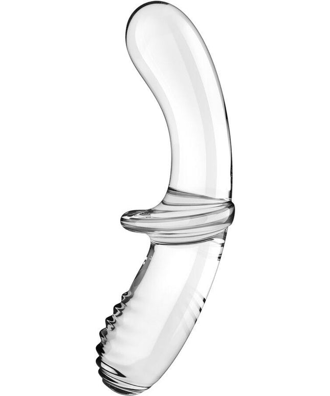 satisfyer dildo doppio cristallo trasparente