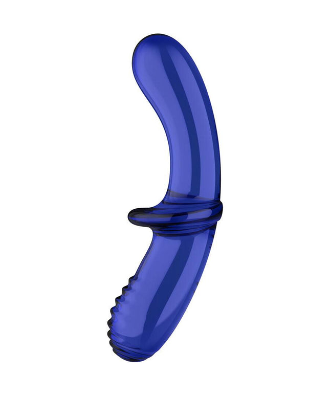 satisfyer dildo doppio cristallo trasparente