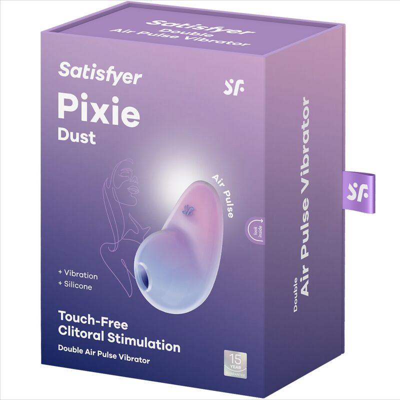 satisfyer stimolatore pixie dust lilac air pluse