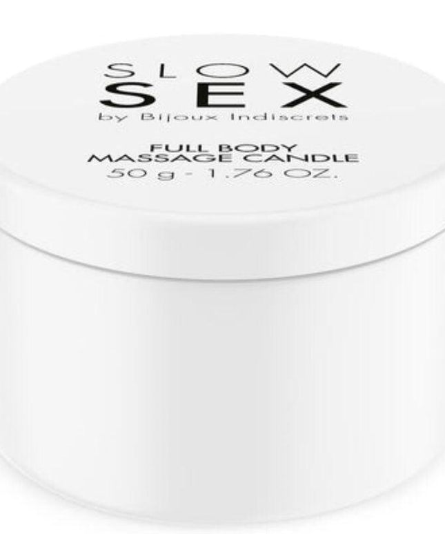 bijoux slow sex candela da massaggio corpo 50 g