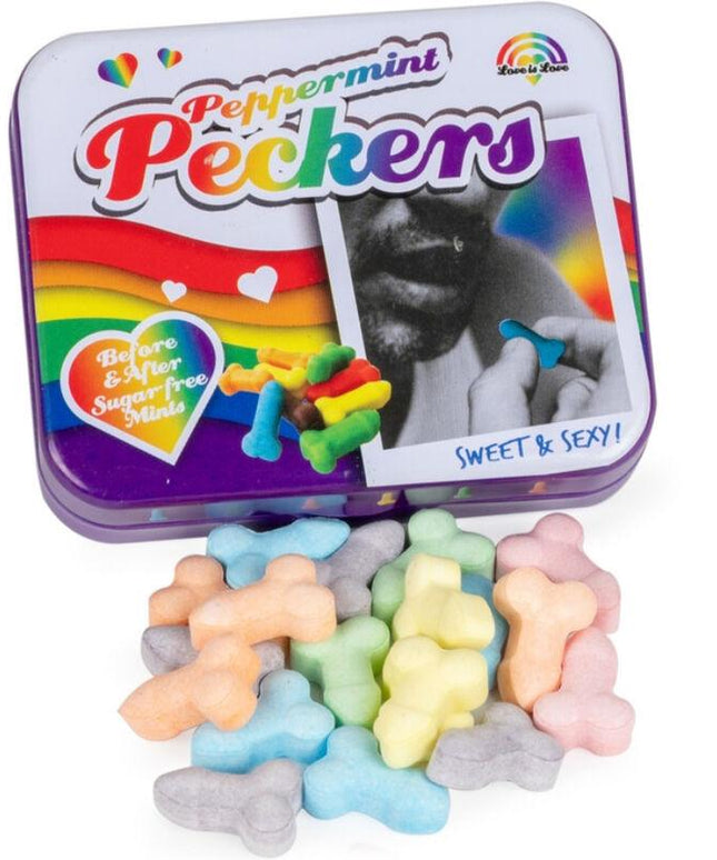 spencer fleetwood caramelle arcobaleno e menta peckers