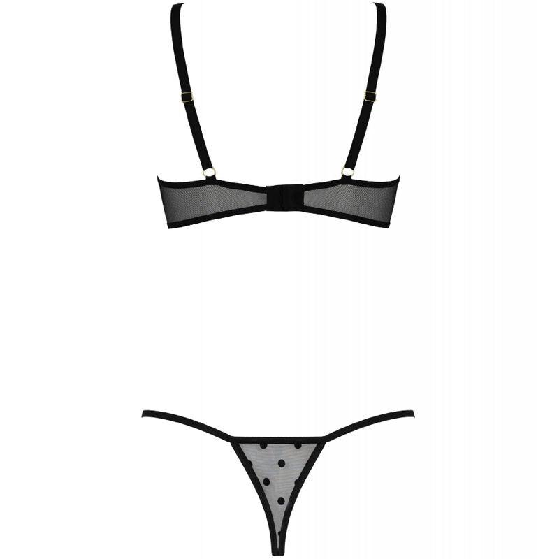 passion marina set due pezzi nero s m