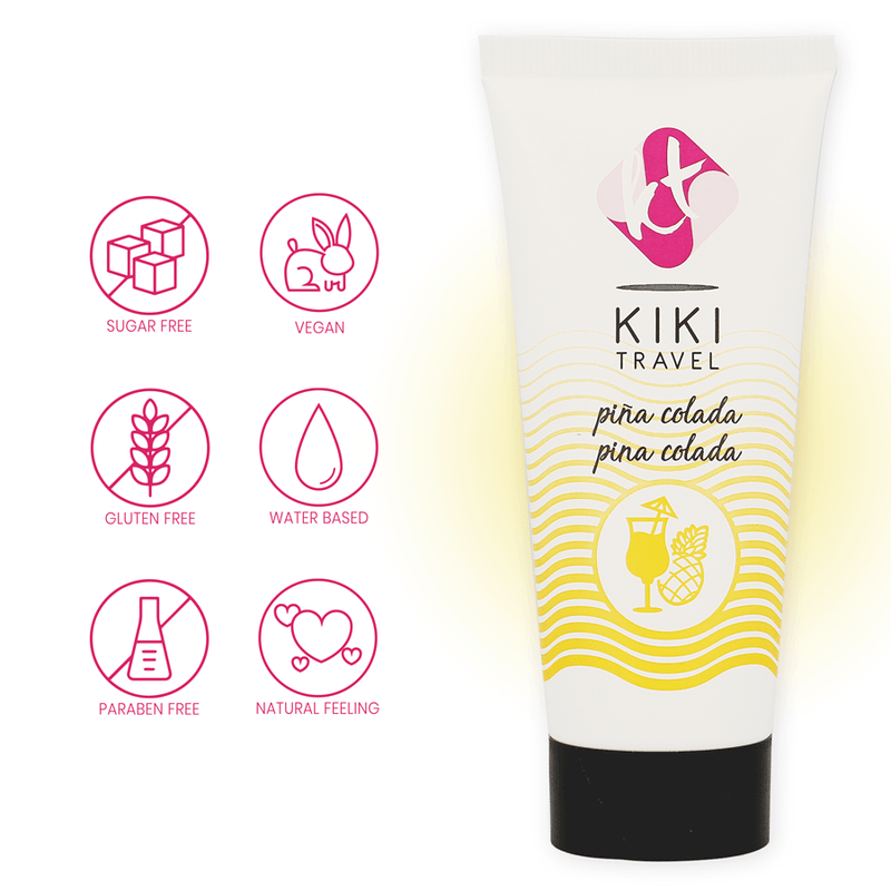 KIKÍ TRAVEL - PINA COLADA LUBRIFICANTE 50 ML - Only Vibes