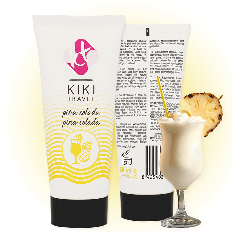 KIKÍ TRAVEL - PINA COLADA LUBRIFICANTE 50 ML - Only Vibes