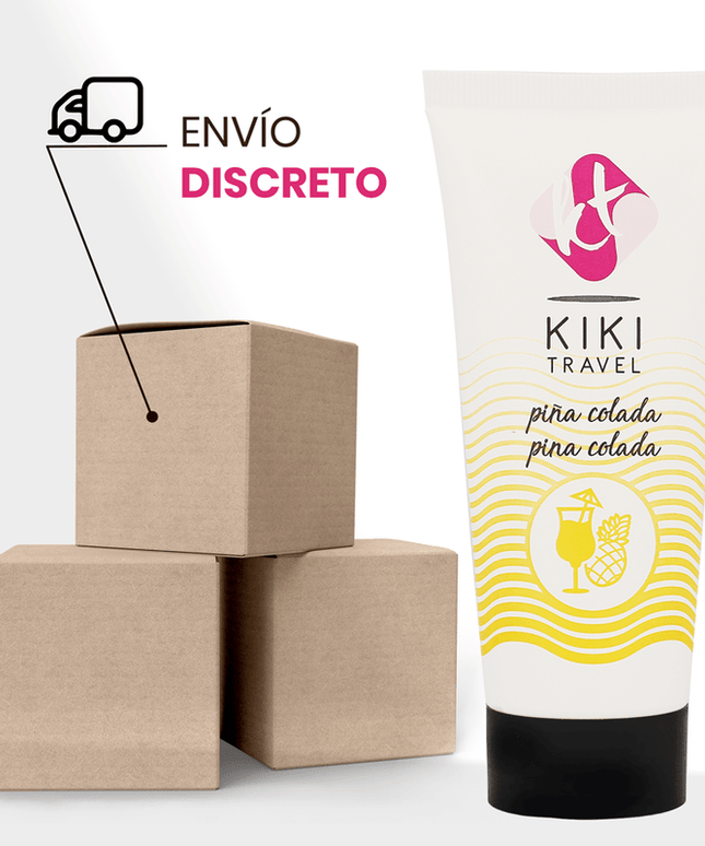 KIKÍ TRAVEL - PINA COLADA LUBRIFICANTE 50 ML - Only Vibes