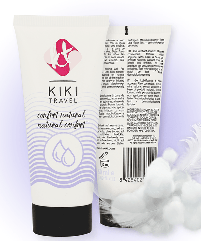 KIKÍ TRAVEL - CONFORT LUBRIFICANTE NATURALE 50 ML - Only Vibes