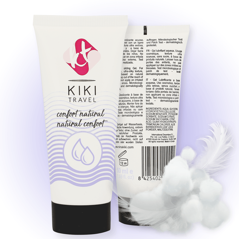 KIKÍ TRAVEL - CONFORT LUBRIFICANTE NATURALE 50 ML - Only Vibes