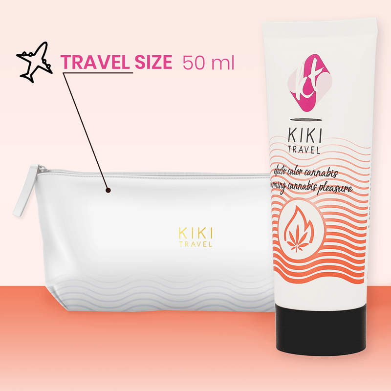 KIKÍ TRAVEL - CANNABIS LUBRIFICANTE EFFETTO CALDO 50 ML - Only Vibes