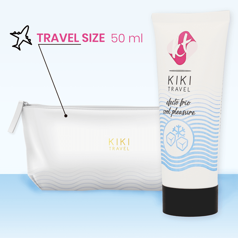 KIKÍ TRAVEL - LUBRIFICANTE EFFETTO RAFFREDDANTE 50 ML - Only Vibes